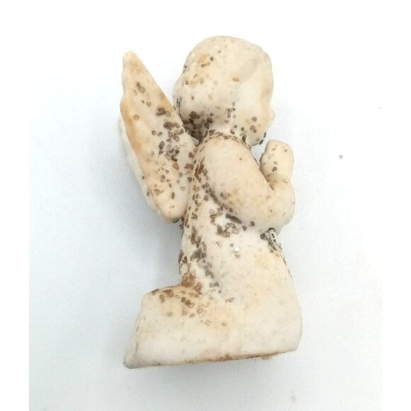 Ceramic Angel Figure Vintage Kneeling Praying Japan Holiday Christmas 2.25 Inch - Picture 10 of 14
